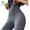 Custom Corset High Waisted Workout Leggings Fitness Gym Wear tight woman jogging pants yoga pants